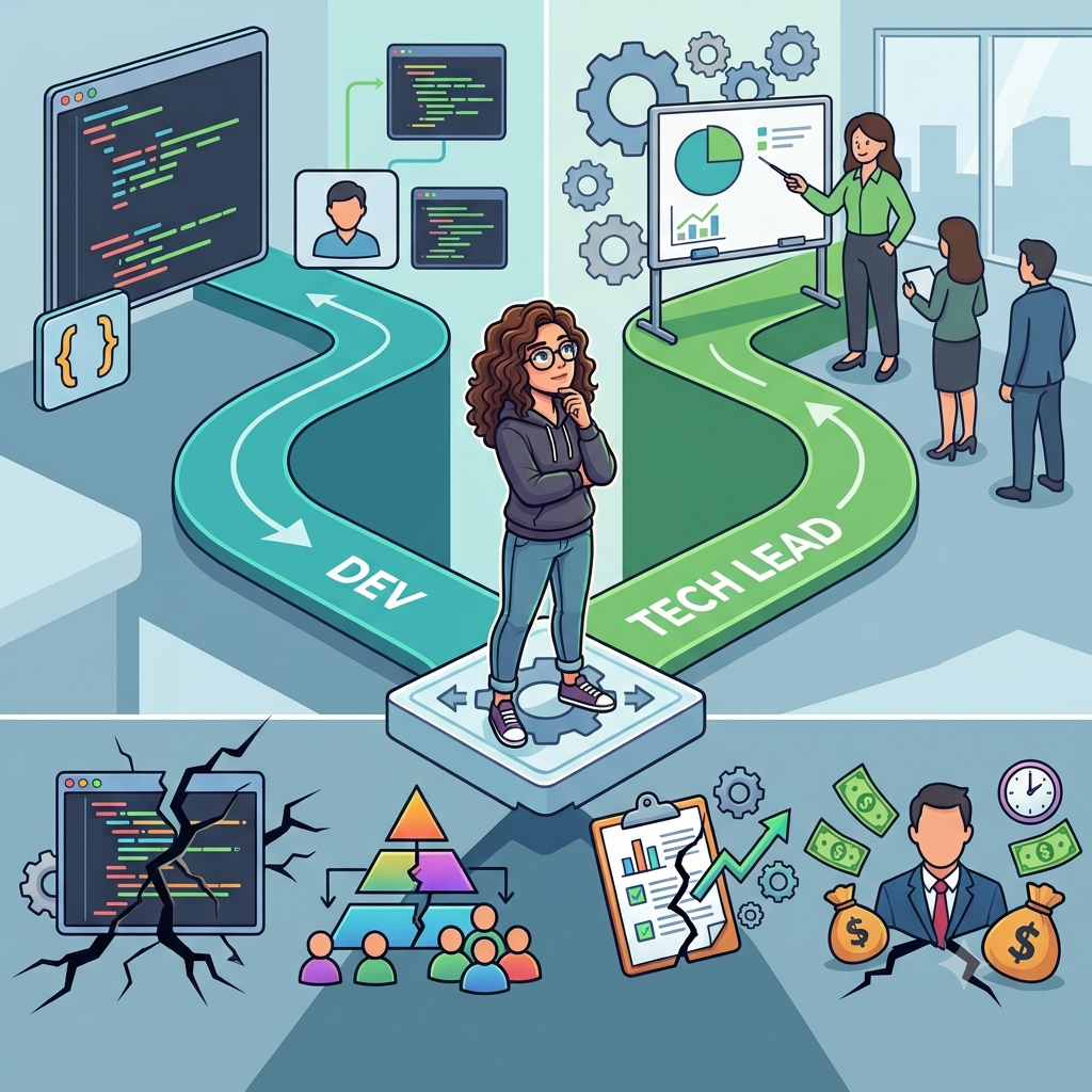 ¿Vale la pena el salto a Tech Lead? Desmontando los mitos del liderazgo técnico